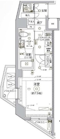 クレヴィスタ練馬平和台の物件間取画像